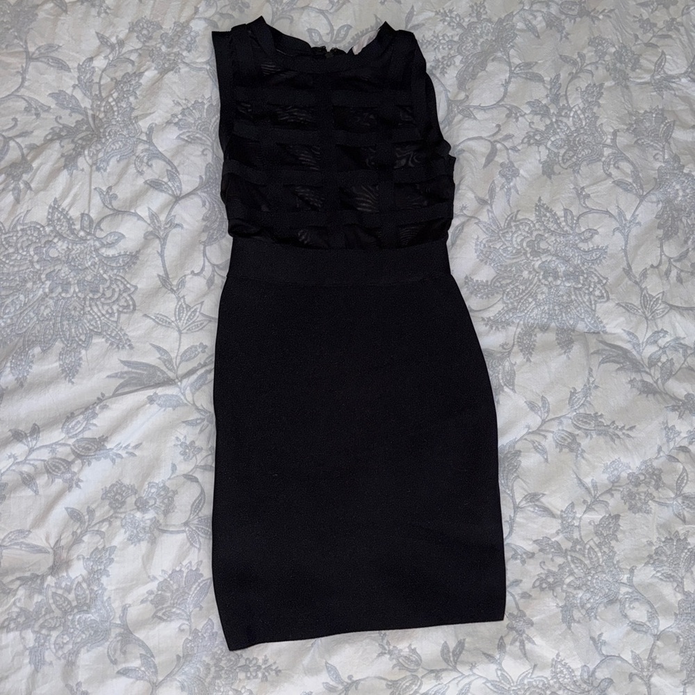 Elle Black Sleeveless Dress